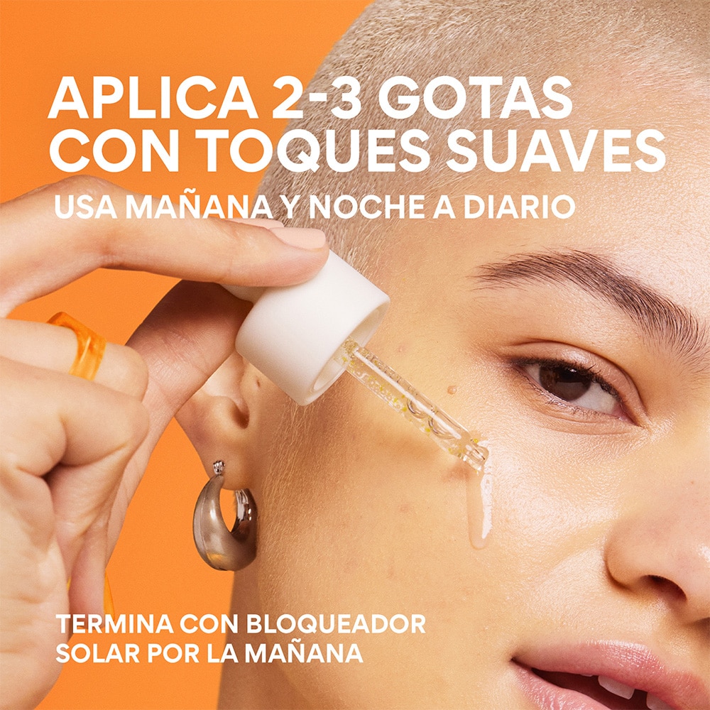 RAPID VITAMIN C BRIGHTENING SERUM FOR DARK SPOTS + POST-BREAKOUT MARKS (S&Eacute;RUM DE VITAMINA C)